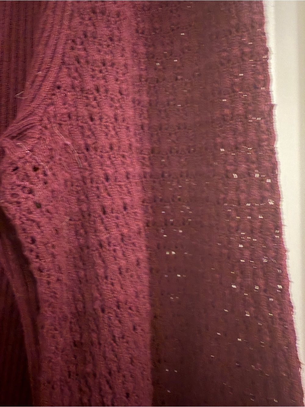 Talbots V-Neck Ribbed Knit Pullover - Picture 5 of 6
